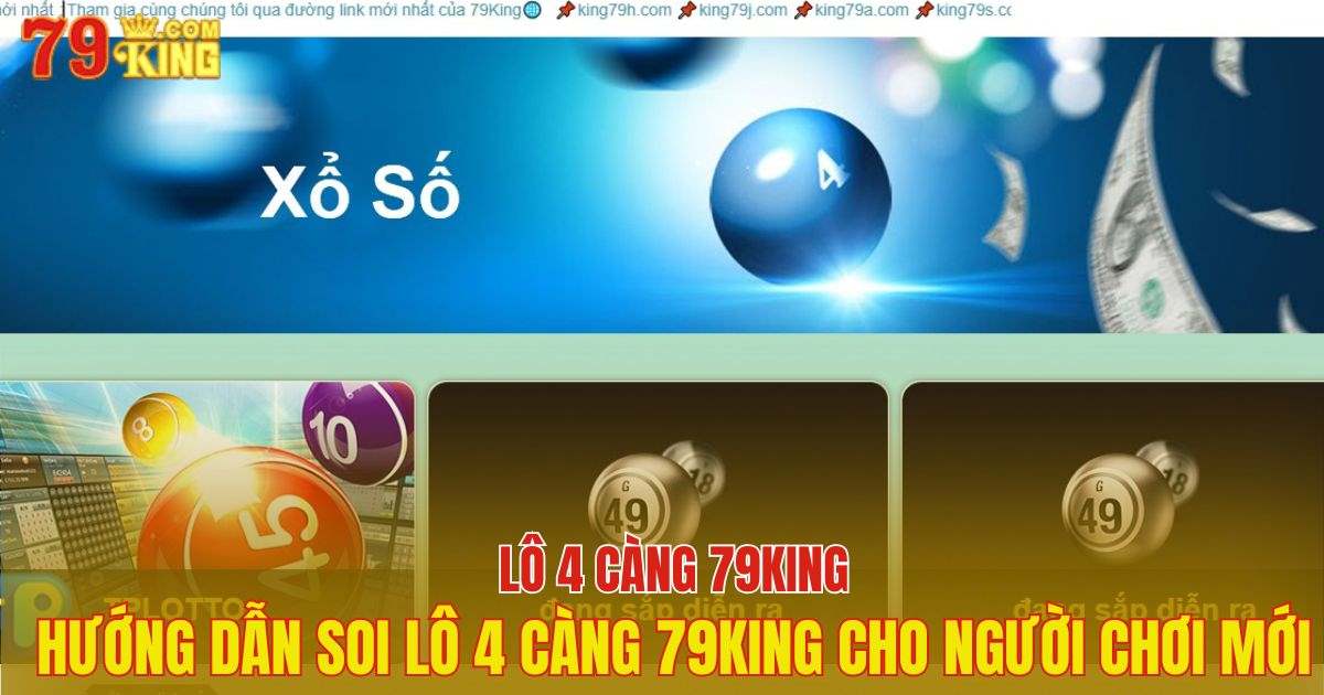 lô 4 càng 79King