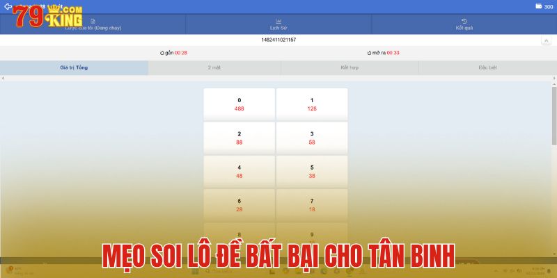 Mẹo soi lô đề bất bại cho tân binh