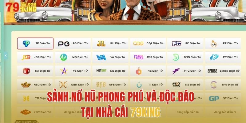 Sảnh nổ hũ phong phú và độc đáo tại nhà cái